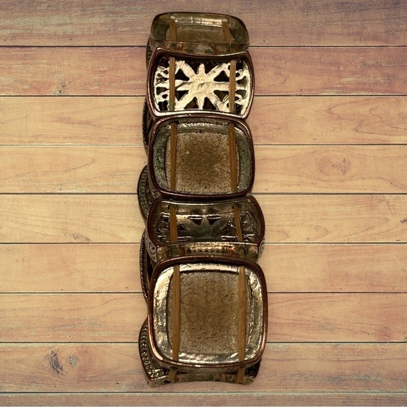 💍 Ornate Animal Print Stretch Bracelet (Tiger) - Picture 8 of 9